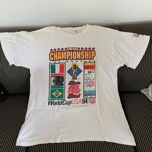FIFA World Cup Soccer T-shirt Exclusive Stadium Official Licensed 1994 Vintage